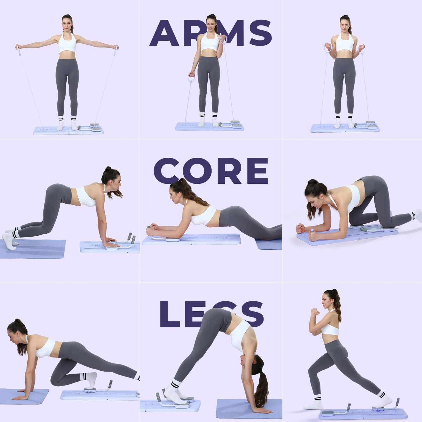 PhanFit Pilates Reformer Set
